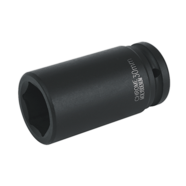 Sealey Impact Sockets Individual 30mm 3/4"Sq Drive Deep Impact Socket-IS3430D 5024209740548 IS3430D - Buy Direct from Spare and Square
