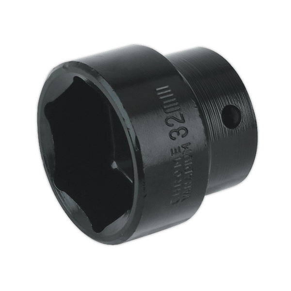 Sealey Impact Sockets Individual 32mm 1/2"Sq Drive Impact Socket-IS1232 5024209740470 IS1232 - Buy Direct from Spare and Square