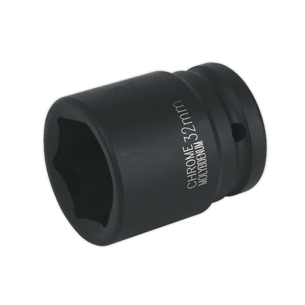 Sealey Impact Sockets Individual 32mm 3/4"Sq Drive Impact Socket-IS3432 5024209740555 IS3432 - Buy Direct from Spare and Square