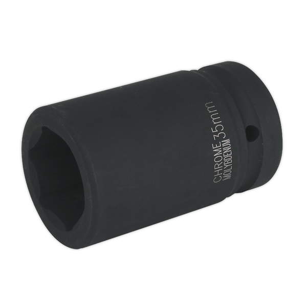 Sealey Impact Sockets Individual 35mm 1"Sq Drive Deep Impact Socket-IS135D 5024209741002 IS135D - Buy Direct from Spare and Square
