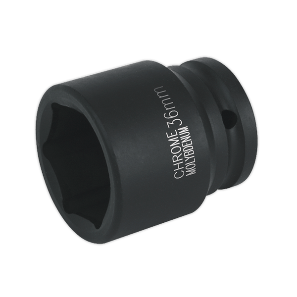 Sealey Impact Sockets Individual 36mm 3/4"Sq Drive Impact Socket-IS3436 5024209740678 IS3436 - Buy Direct from Spare and Square