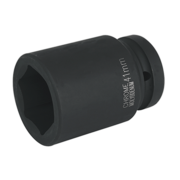 Sealey Impact Sockets Individual 41mm 1"Sq Drive Deep Impact Socket-IS141D 5024209147514 IS141D - Buy Direct from Spare and Square