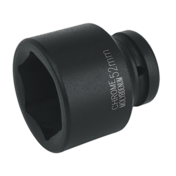Sealey Impact Sockets Individual 52mm 1"Sq Drive Impact Socket-IS152 5024209741217 IS152 - Buy Direct from Spare and Square