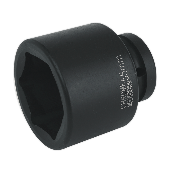 Sealey Impact Sockets Individual 55mm 1"Sq Drive Impact Socket-IS155 5024209741279 IS155 - Buy Direct from Spare and Square