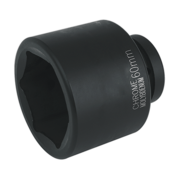 Sealey Impact Sockets Individual 60mm 1"Sq Drive Impact Socket-IS160 5024209741316 IS160 - Buy Direct from Spare and Square