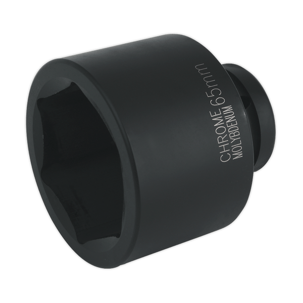 Sealey Impact Sockets Individual 65mm 1"Sq Drive Impact Socket-IS165 5024209741330 IS165 - Buy Direct from Spare and Square