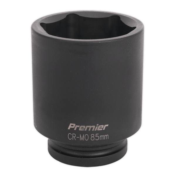 Sealey Impact Sockets Individual 85mm 1"Sq Drive Deep Impact Socket-IS185D 5054511142938 IS185D - Buy Direct from Spare and Square