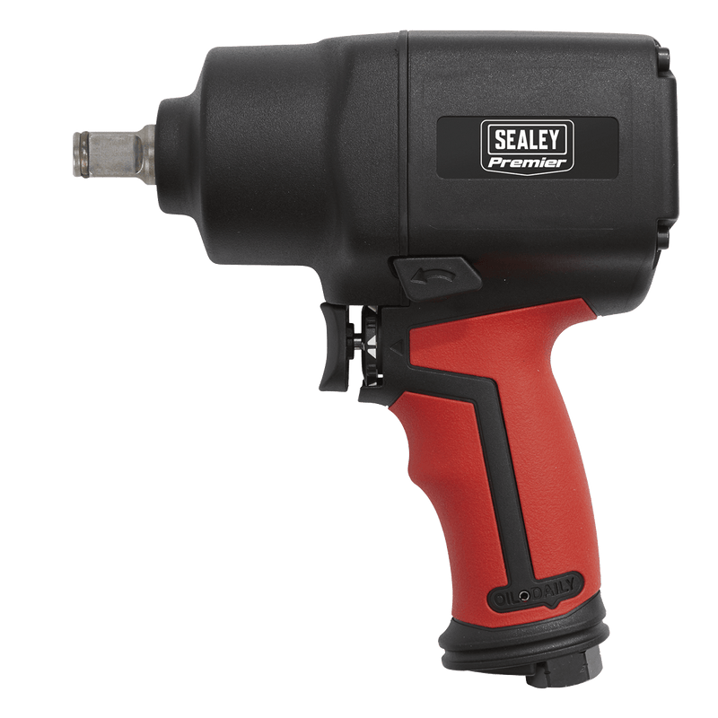 Sealey Impact Wrenches 1/2"Sq Drive Air Impact Wrench Twin Hammer-SA6002 5054511581645 SA6002 - Buy Direct from Spare and Square