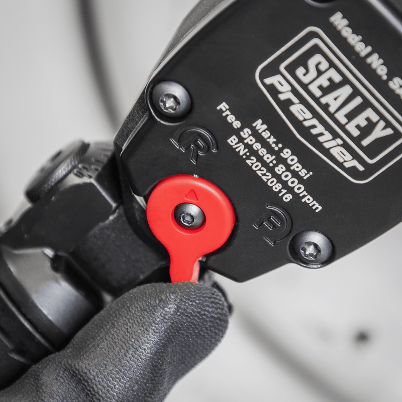 Sealey Impact Wrenches 1/2"Sq Drive Super Stubby Air Impact Wrench - Twin Hammer-SA6010 5054630186950 SA6010 - Buy Direct from Spare and Square