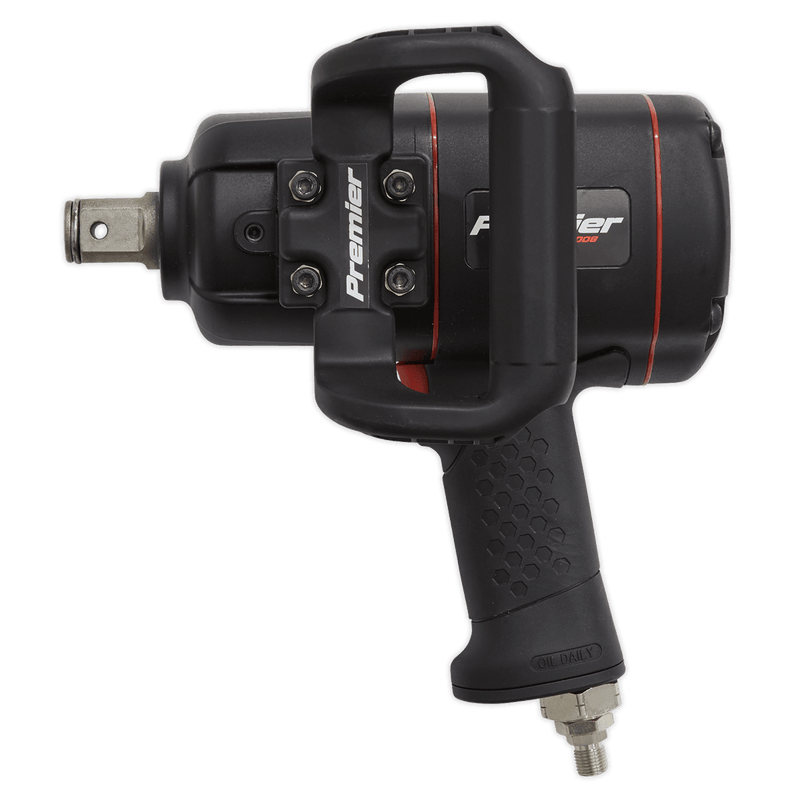 Sealey Impact Wrenches 1"Sq Drive Composite Air Impact Wrench - Twin Hammer-SA6008 5054511588033 SA6008 - Buy Direct from Spare and Square