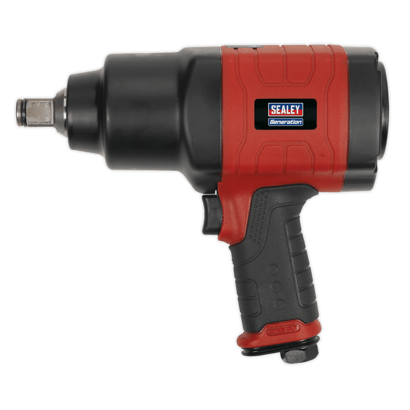 Sealey Impact Wrenches 3/4"Sq Drive Composite Air Impact Wrench - Twin Hammer-GSA6004 5051747356689 GSA6004 - Buy Direct from Spare and Square
