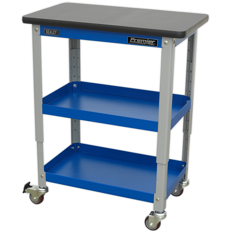 Sealey Industrial Workstations 3-Level Industrial Workshop Trolley-API2103 5054511243192 API2103 - Buy Direct from Spare and Square