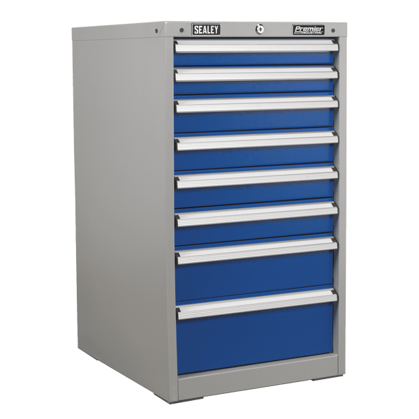 Sealey Industrial Workstations 8 Drawer Industrial Cabinet-API5658 5051747645080 API5658 - Buy Direct from Spare and Square
