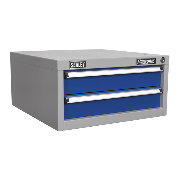 Sealey Industrial Workstations Double Drawer Unit for API Series Workbenches-API9 5051747512887 API9 - Buy Direct from Spare and Square