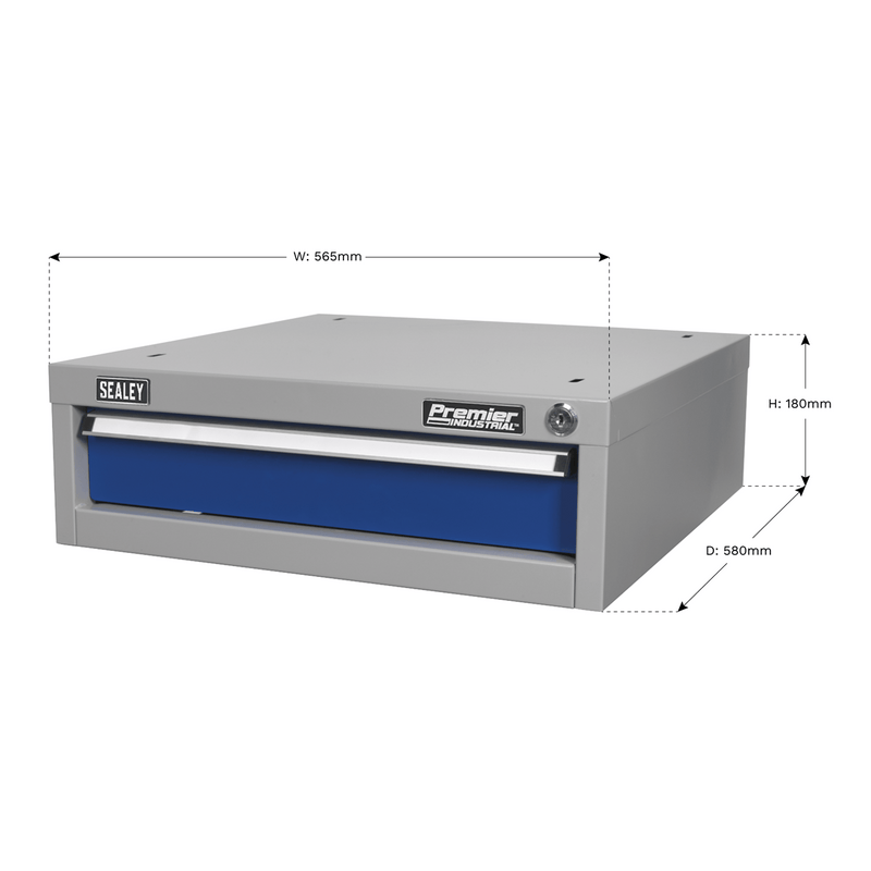 Sealey Industrial Workstations Single Drawer Unit for API Series Workbenches-API8 5051747512870 API8 - Buy Direct from Spare and Square