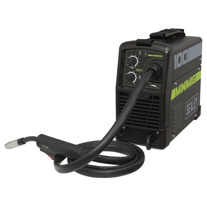 Sealey Inverters 100A No-Gas Inverter MIG Welder-MINIMIG100 5054630157592 MINIMIG100 - Buy Direct from Spare and Square