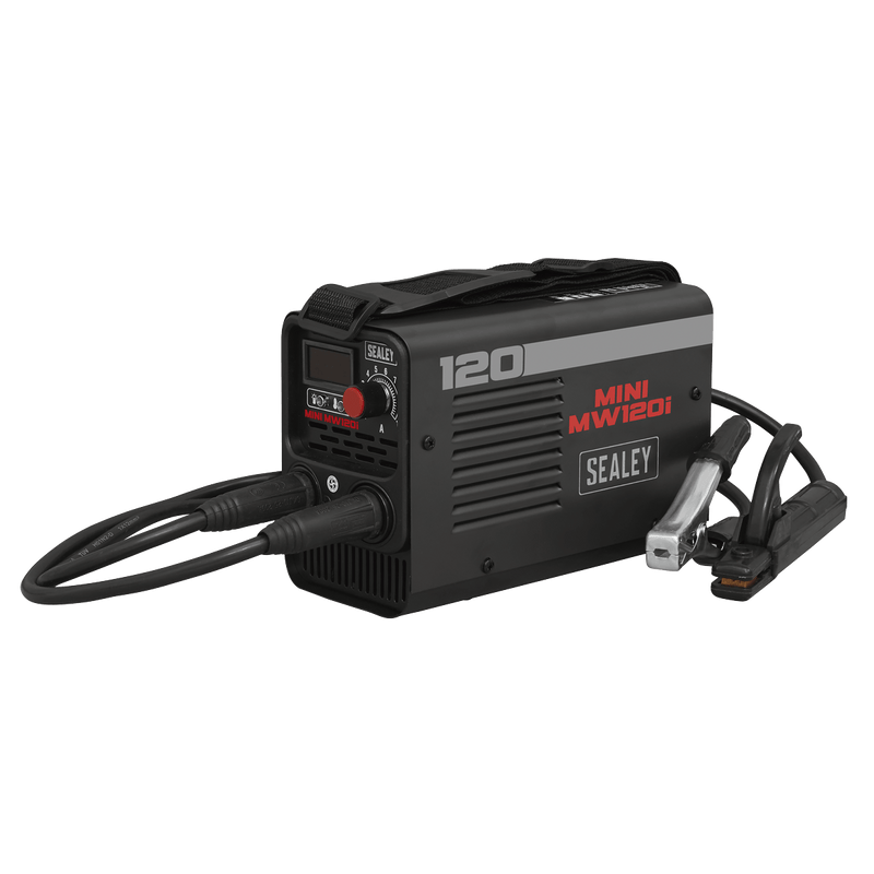 Sealey Inverters 120A MMA Inverter Welder-MINIMW120i 5054630145704 MINIMW120i - Buy Direct from Spare and Square