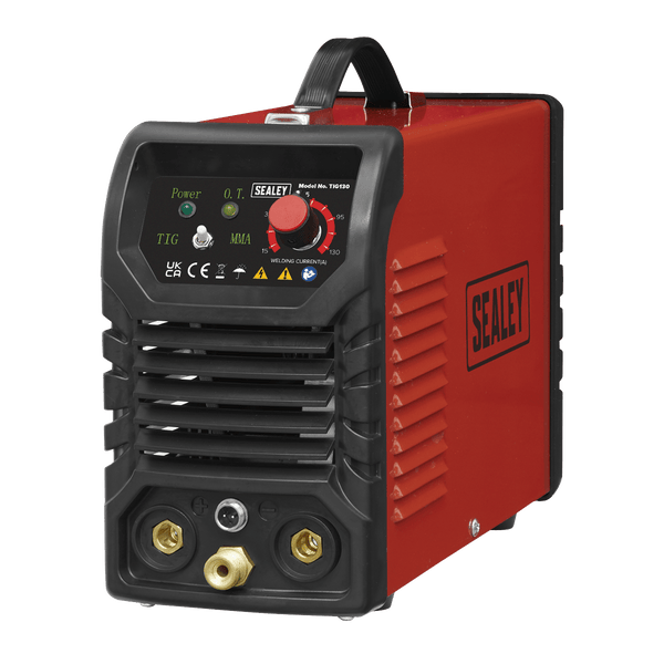 Sealey Inverters 130A TIG/MMA Inverter Welder-TIG130 5054511468045 TIG130 - Buy Direct from Spare and Square