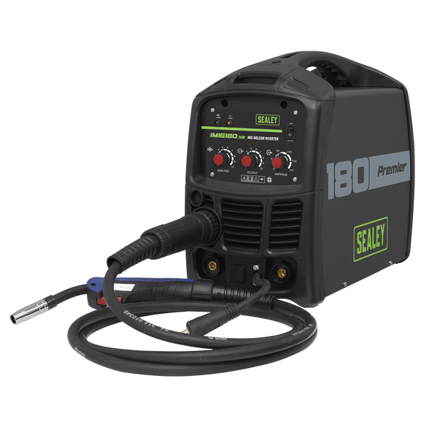 Sealey Inverters 180A MIG/MMA Welder Inverter-IMIG180 5054630142437 IMIG180 - Buy Direct from Spare and Square