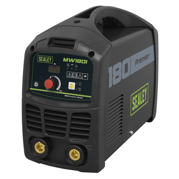 Sealey Inverters 180A MMA Inverter Welder-MW180I 5054630107504 MW180I - Buy Direct from Spare and Square