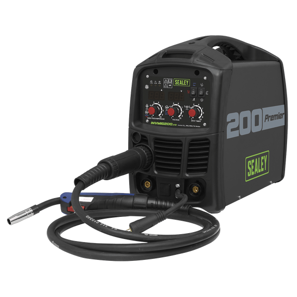 Sealey Inverters 200A MIG, TIG & MMA Inverter Welder-INVMIG200 5054630142444 INVMIG200 - Buy Direct from Spare and Square