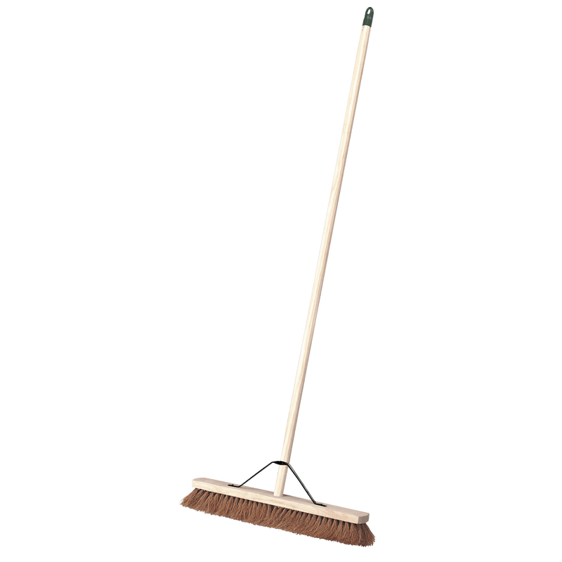 Sealey Janitorial 24"(600mm) Broom Soft Bristle-BM24S 5024209623643 BM24S - Buy Direct from Spare and Square