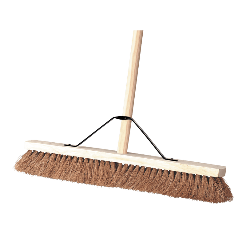 Sealey Janitorial 24"(600mm) Broom Soft Bristle-BM24S 5024209623643 BM24S - Buy Direct from Spare and Square