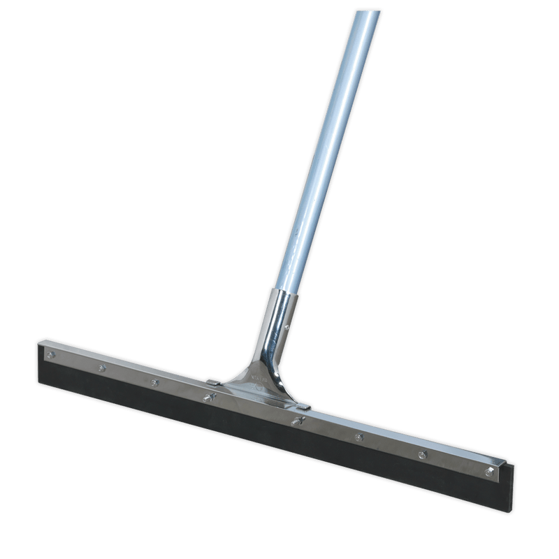 Sealey Janitorial 24"(600mm) Rubber Floor Squeegee with Aluminium Handle-BM24RSM 5051747631106 BM24RSM - Buy Direct from Spare and Square