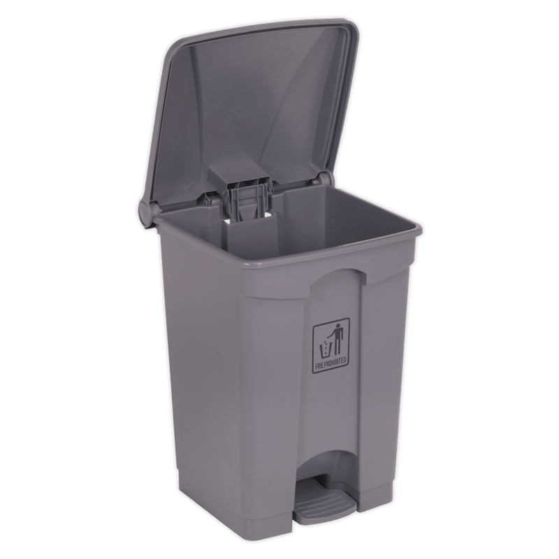 Sealey Janitorial 45L Plastic Pedal Bin-BM60 5051747631199 BM60 - Buy Direct from Spare and Square