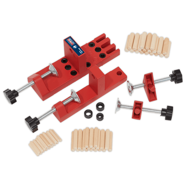 Sealey Jigs Universal Dowelling Jig Set-DJ01 5054511260137 DJ01 - Buy Direct from Spare and Square