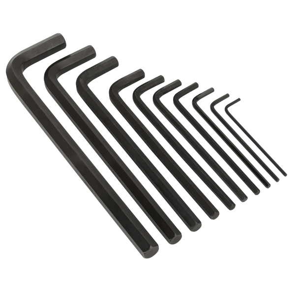 Sealey Key Sets 10pc Jumbo Hex Key Set-S0639 5054511700558 S0639 - Buy Direct from Spare and Square
