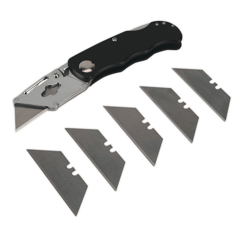 Sealey Knives & Multi-Tools Locking Pocket Knife-PK5 5024209731768 PK5 - Buy Direct from Spare and Square