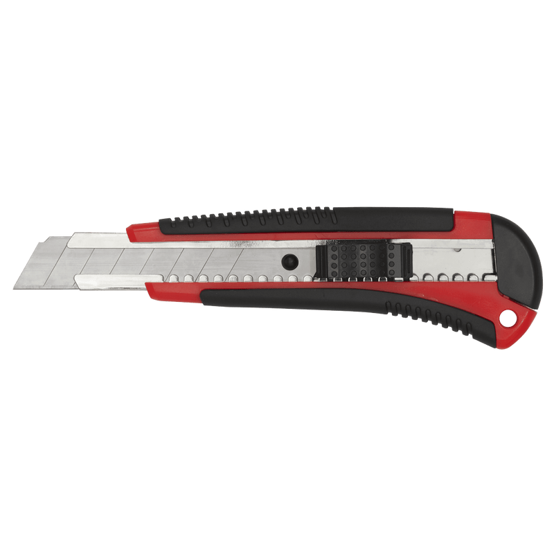 Sealey Knives & Multi-Tools Retractable Snap-Off Knife-AK86R 5024209102049 AK86R - Buy Direct from Spare and Square