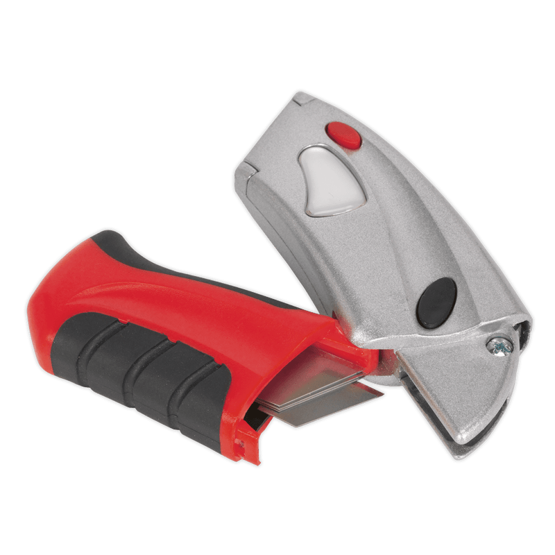 Sealey Knives & Multi-Tools Retractable Utility Knife-AK8603 5024209625432 AK8603 - Buy Direct from Spare and Square