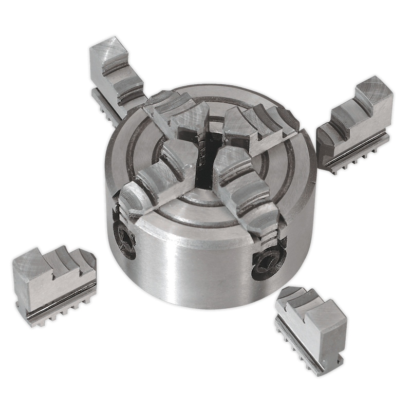 Sealey Lathes 4-Jaw Independent Chuck-SM30024JC 5024209626125 SM30024JC - Buy Direct from Spare and Square