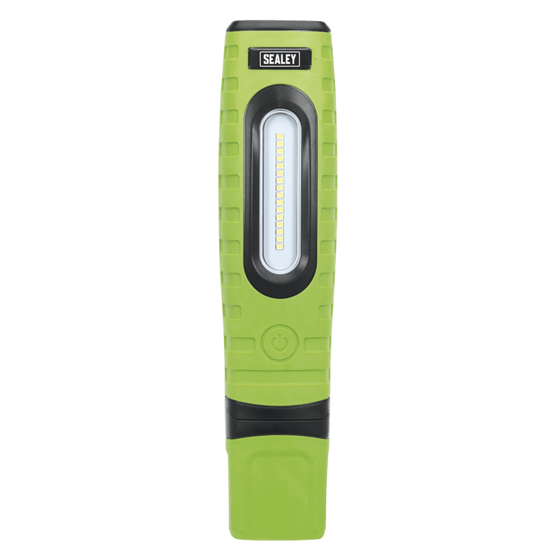 Sealey LED Inspection Lamps 360° 16 SMD & 3W SMD LED Rechargeable Inspection Light - Green-LED360PLUSG 5054511382068 LED360PLUSG - Buy Direct from Spare and Square
