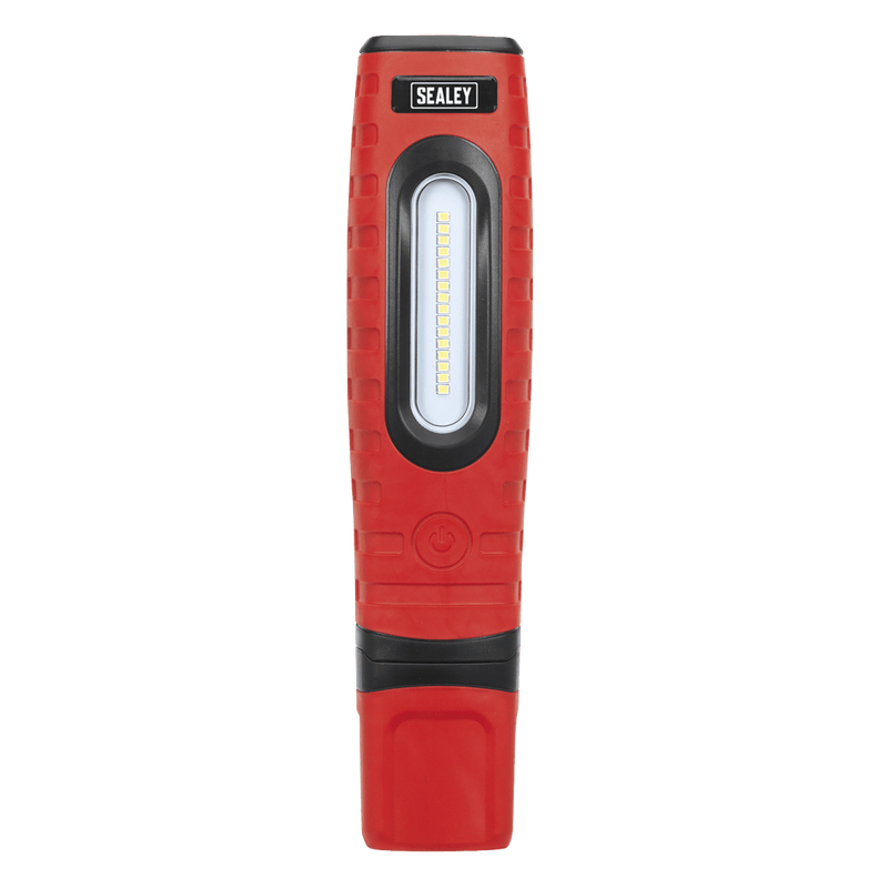 Sealey LED Inspection Lamps 360° 16 SMD & 3W SMD LED Rechargeable Inspection Light - Red-LED360PLUSR 5054511323108 LED360PLUSR - Buy Direct from Spare and Square