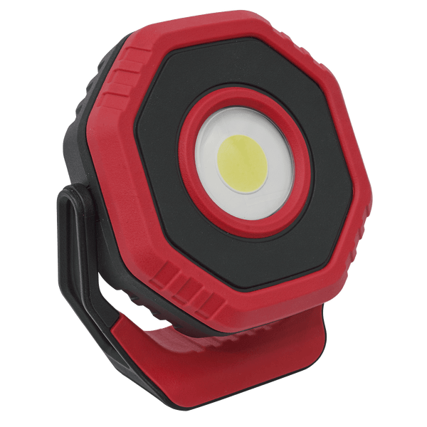 Sealey LED Inspection Lamps 360° 7W COB LED Rechargeable Pocket Floodlight with Magnet - Red-LED700PR 5054511690941 LED700PR - Buy Direct from Spare and Square