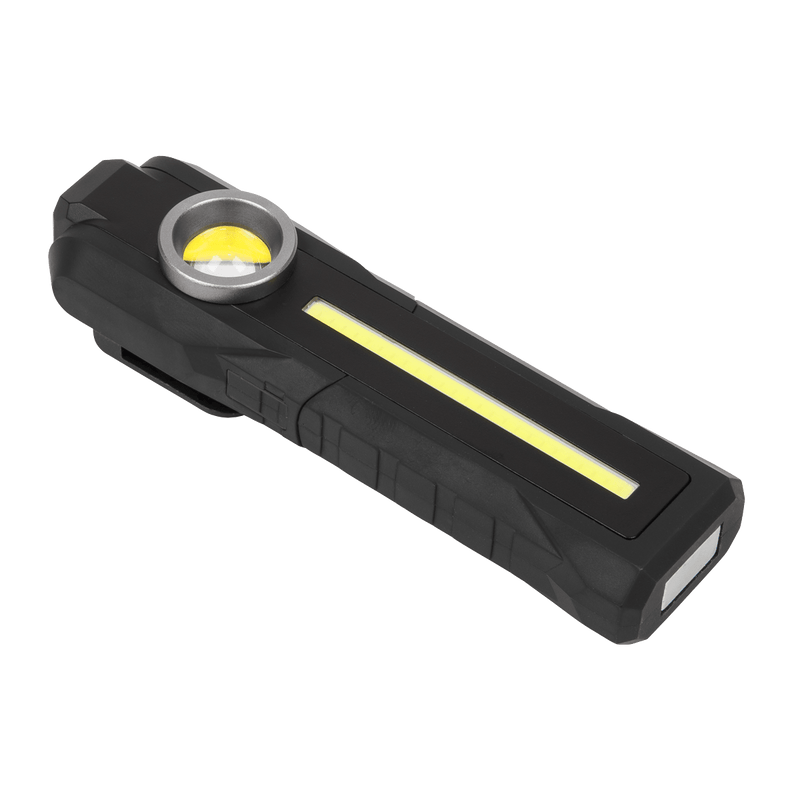 Sealey LED Inspection Lamps 5W COB & 3W SMD LED Rechargeable 3-in-1 Inspection Light-LED316 5054630169069 LED316 - Buy Direct from Spare and Square