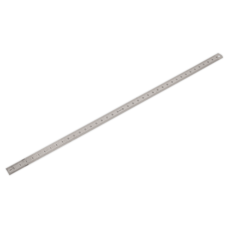 Sealey Measuring 1000mm/40" Steel Rule-AK9643 5024209277334 AK9643 - Buy Direct from Spare and Square