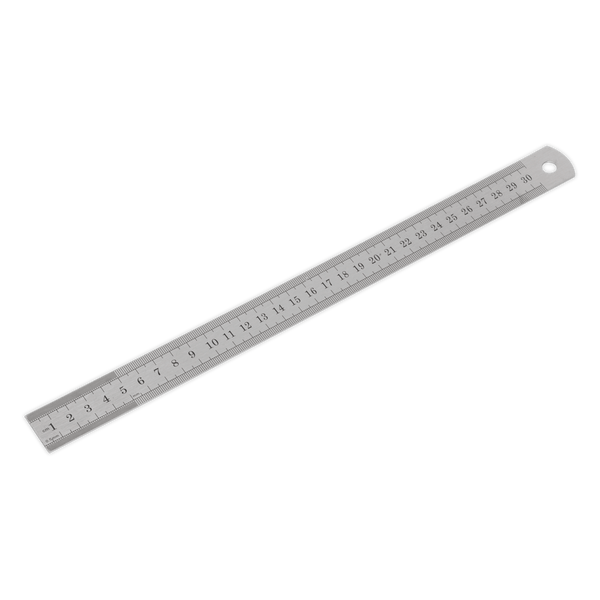 Sealey Measuring 300mm/12" Steel Rule-AK9641 5024209277310 AK9641 - Buy Direct from Spare and Square
