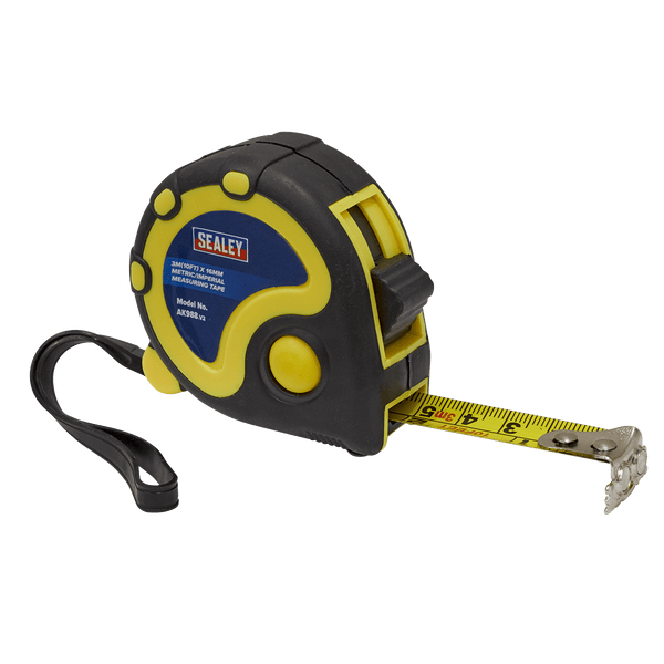 Sealey Measuring 3m(10ft) x 16mm Metric/Imperial Tape Measure-AK988 5024209534291 AK988 - Buy Direct from Spare and Square