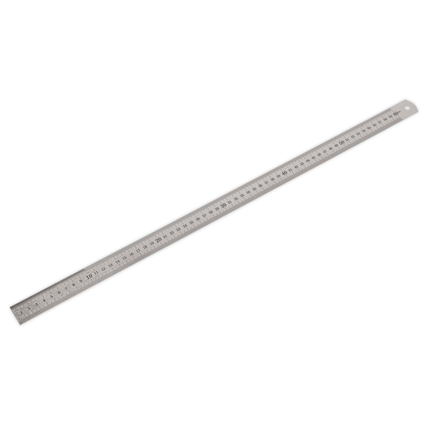 Sealey Measuring 600mm/24" Steel Rule-AK9642 5024209277327 AK9642 - Buy Direct from Spare and Square