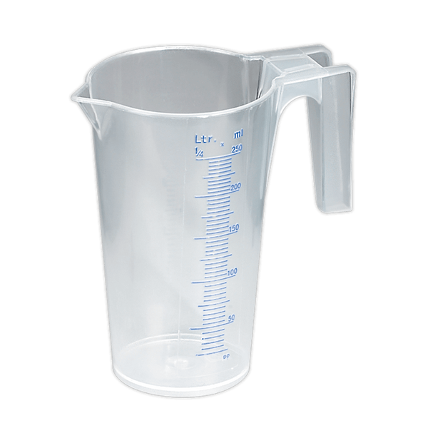 Sealey Measuring Jugs 0.25L Translucent Measuring Jug-JT0250 5024209627580 JT0250 - Buy Direct from Spare and Square