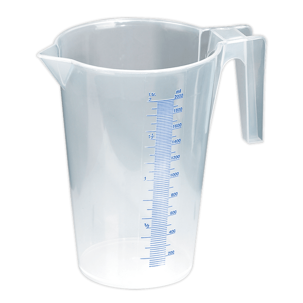 Sealey Measuring Jugs 2L Translucent Measuring Jug-JT2000 5024209627542 JT2000 - Buy Direct from Spare and Square