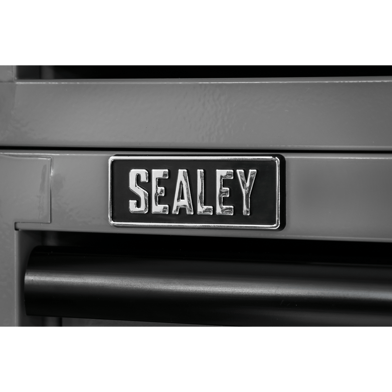 Sealey Mid-Box 2 Drawer Tool Chest with Ball-Bearing Slides - Red 5051747444638 AP26029T - Buy Direct from Spare and Square
