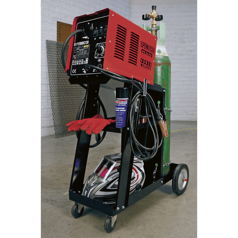 Sealey MIG Welders Universal Trolley for Portable MIG Welders-BTR4 5054511567939 BTR4 - Buy Direct from Spare and Square