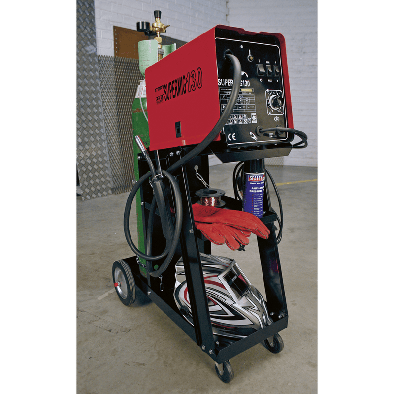 Sealey MIG Welders Universal Trolley for Portable MIG Welders-BTR4 5054511567939 BTR4 - Buy Direct from Spare and Square
