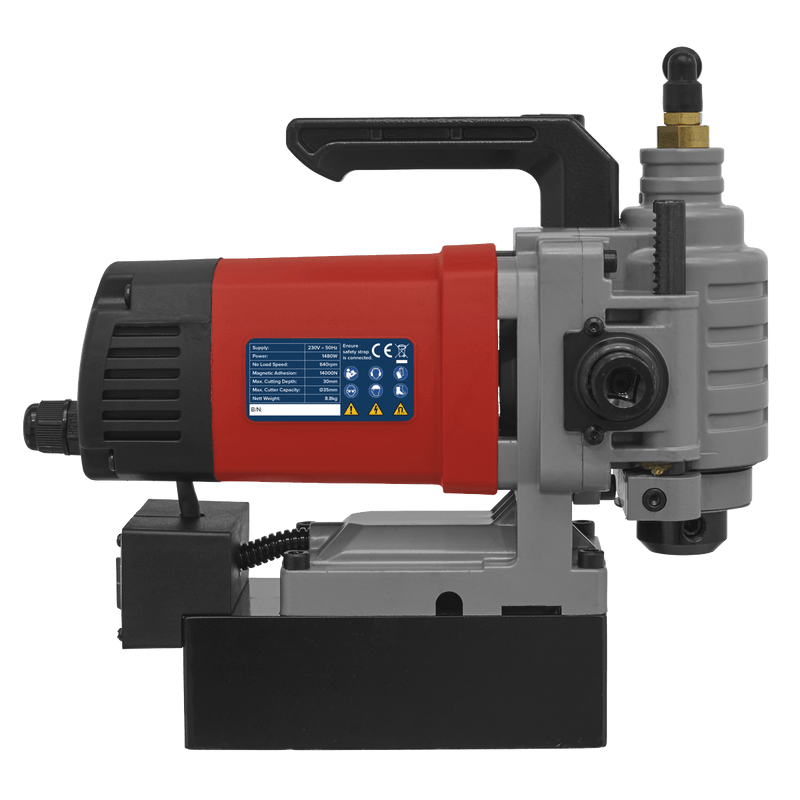 Sealey Milling/Drilling 35mm Low Profile Magnetic Drilling Machine 230V-MAG35230VLP 5054511806335 MAG35230VLP - Buy Direct from Spare and Square