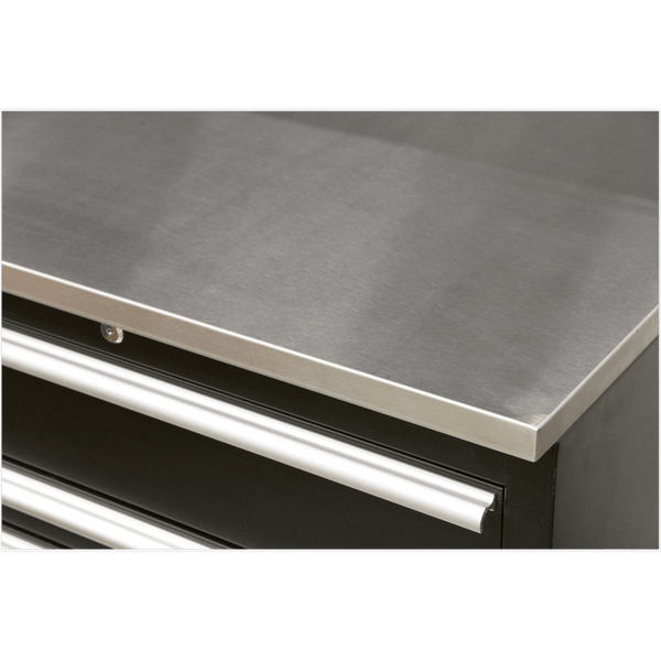 Sealey Modular Storage Systems 1550mm Stainless Steel Worktop-APMS09 5051747945005 APMS09 - Buy Direct from Spare and Square